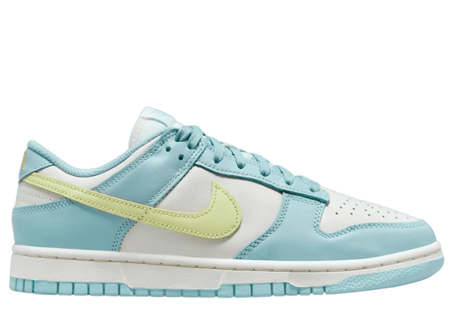Nike Dunk Low Sail Citron Tint Ocean Bliss (W)