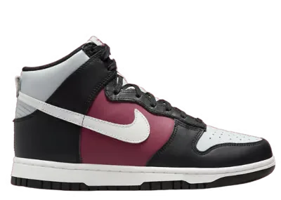 Nike Dunk High Black Summit White Rosewood (W)