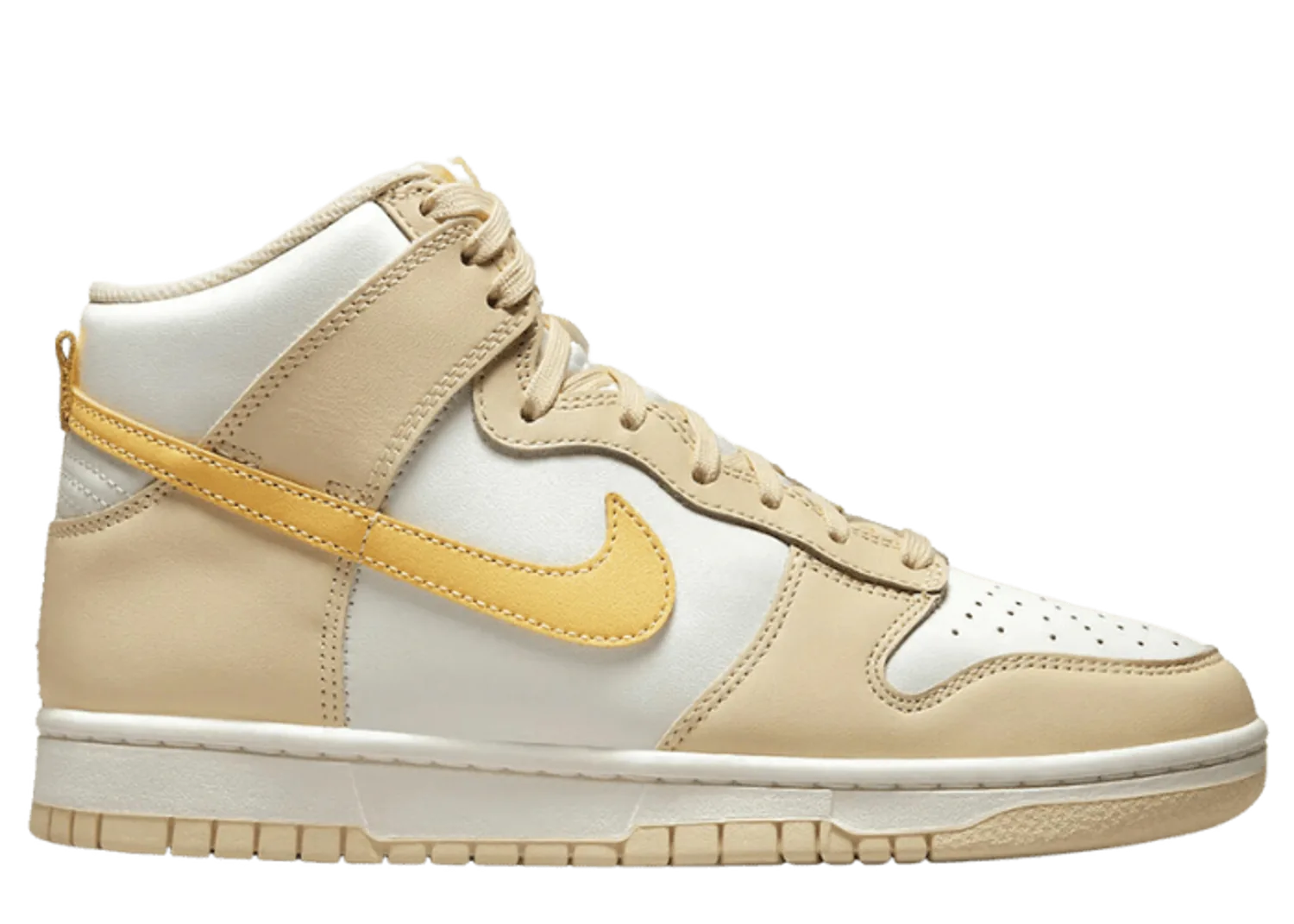 Nike Dunk High Pale Vanilla Topaz Gold (W)