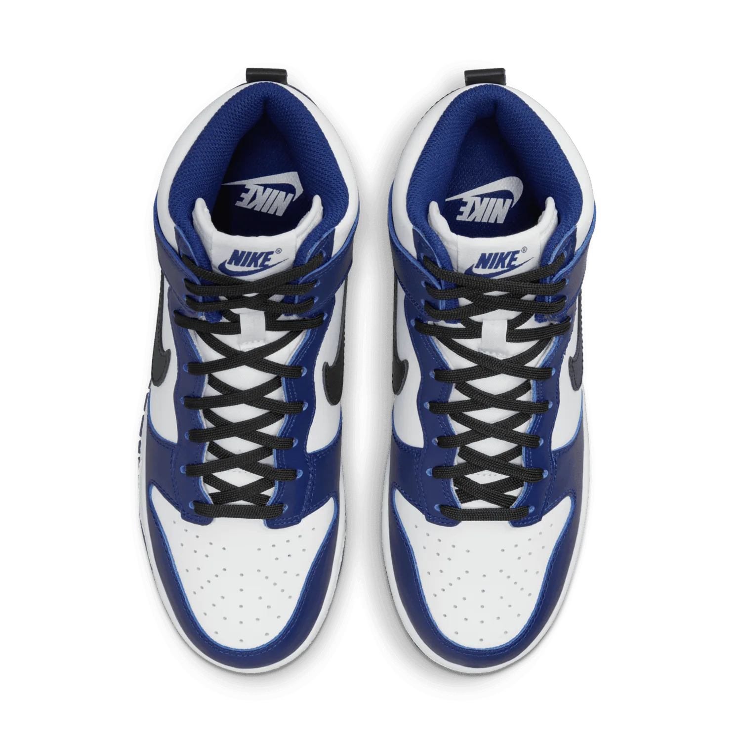 Nike Dunk High White Navy Black (W) image 3