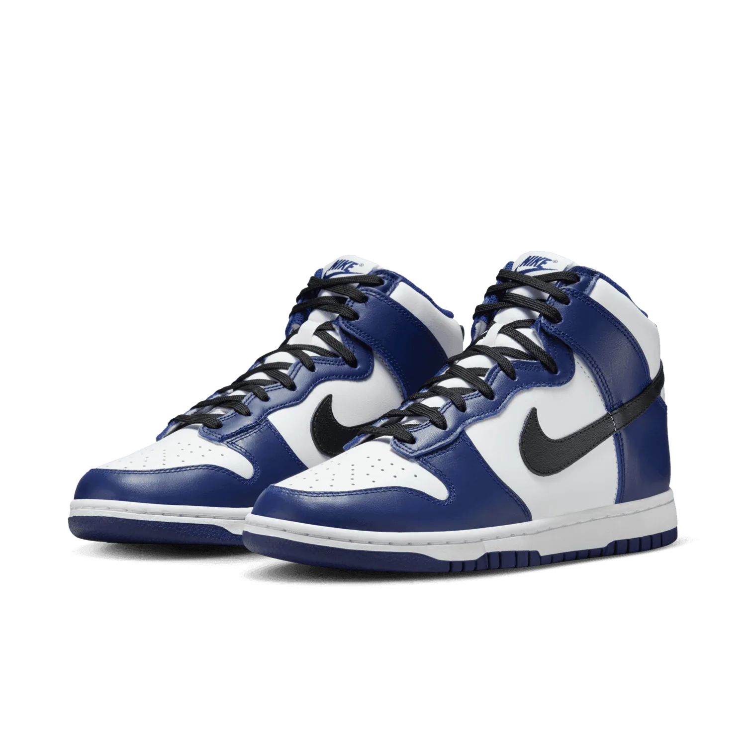 Nike Dunk High White Navy Black (W) image 4