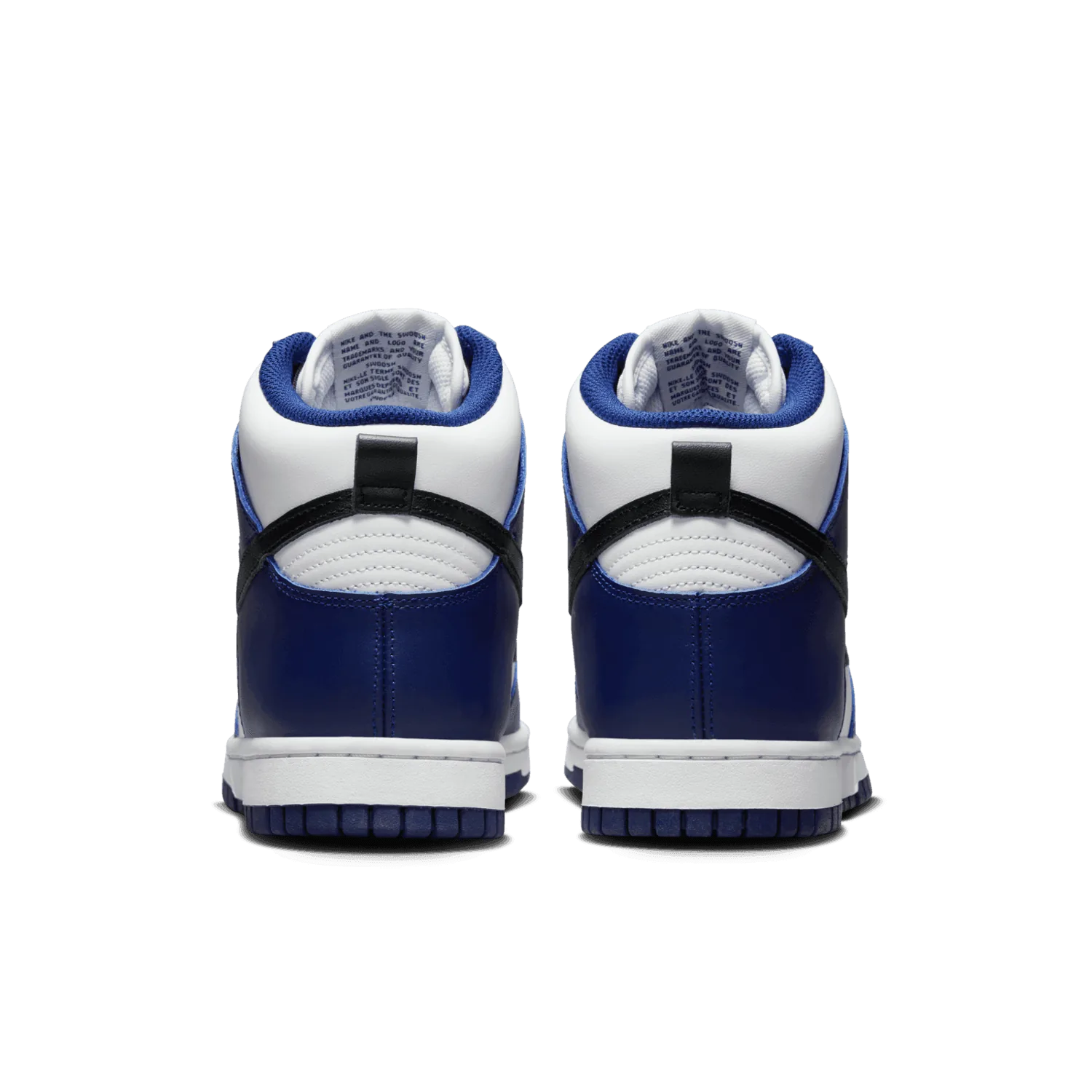 Nike Dunk High White Navy Black (W) image 5