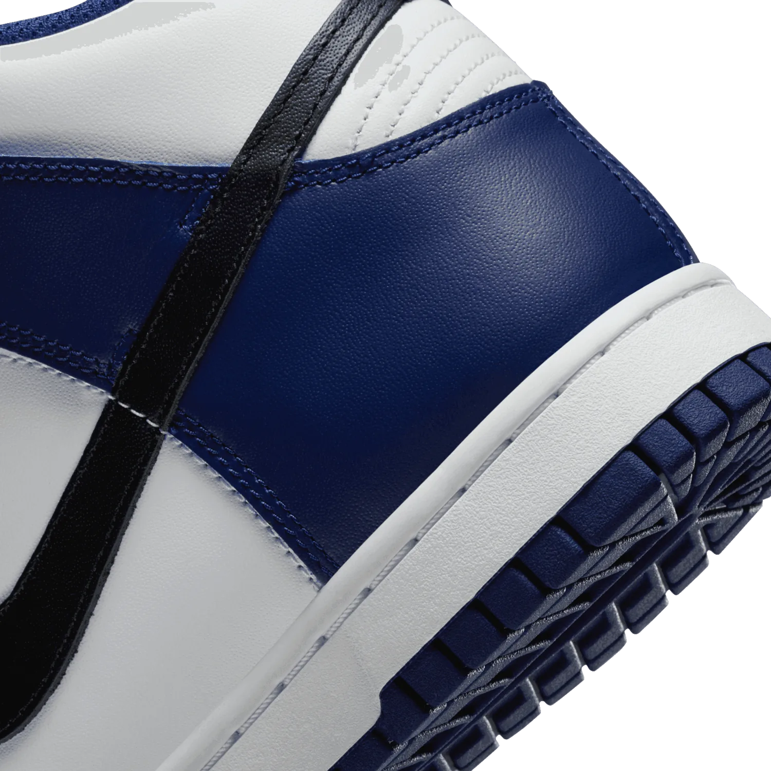 Nike Dunk High White Navy Black (W) image 7