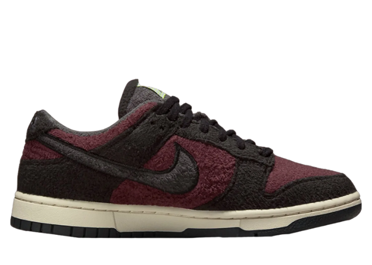 Nike Dunk Low SE Fleece Burgundy Crush Black (W)