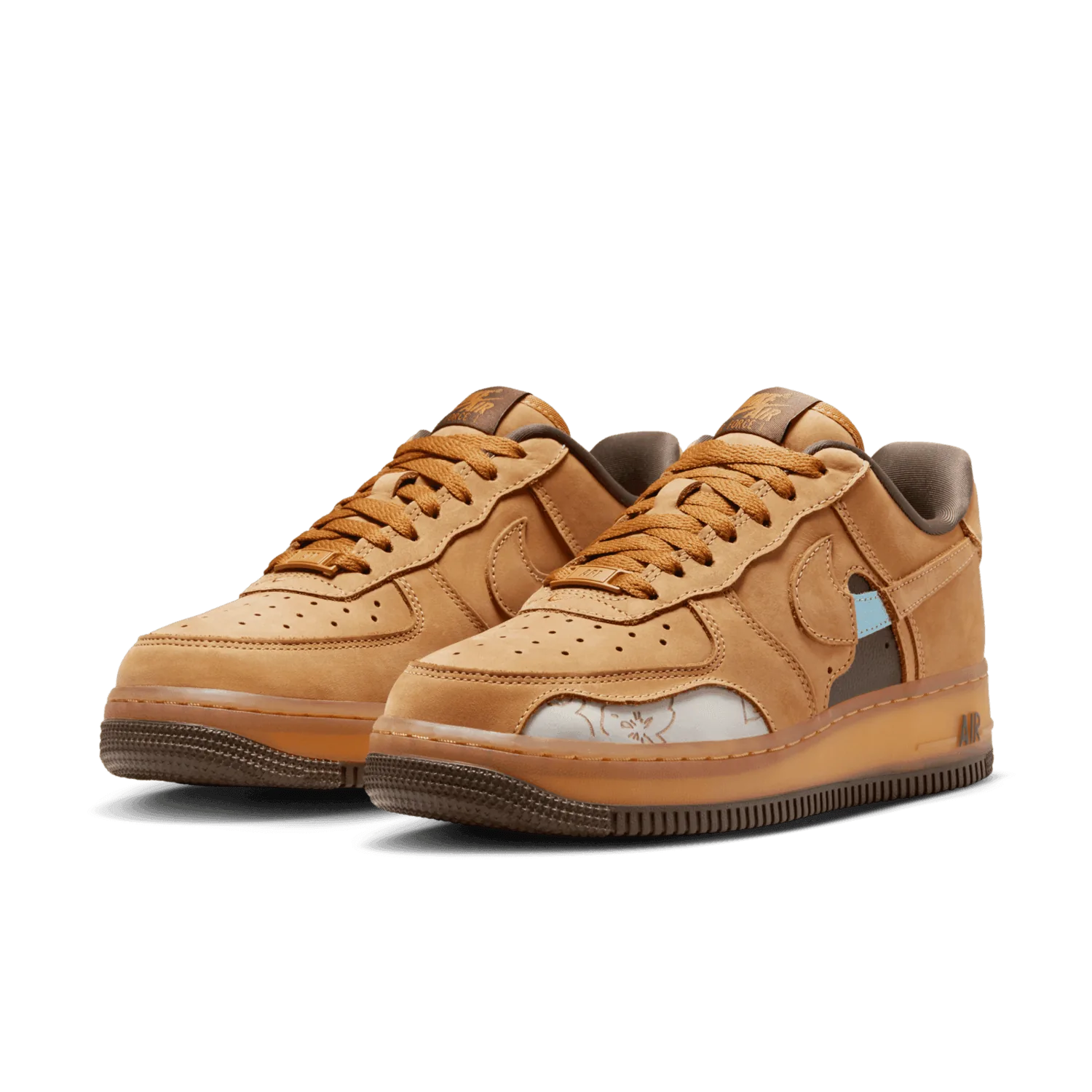 Nike Air Force 1 Low Cut Out Wheat (W) image 4