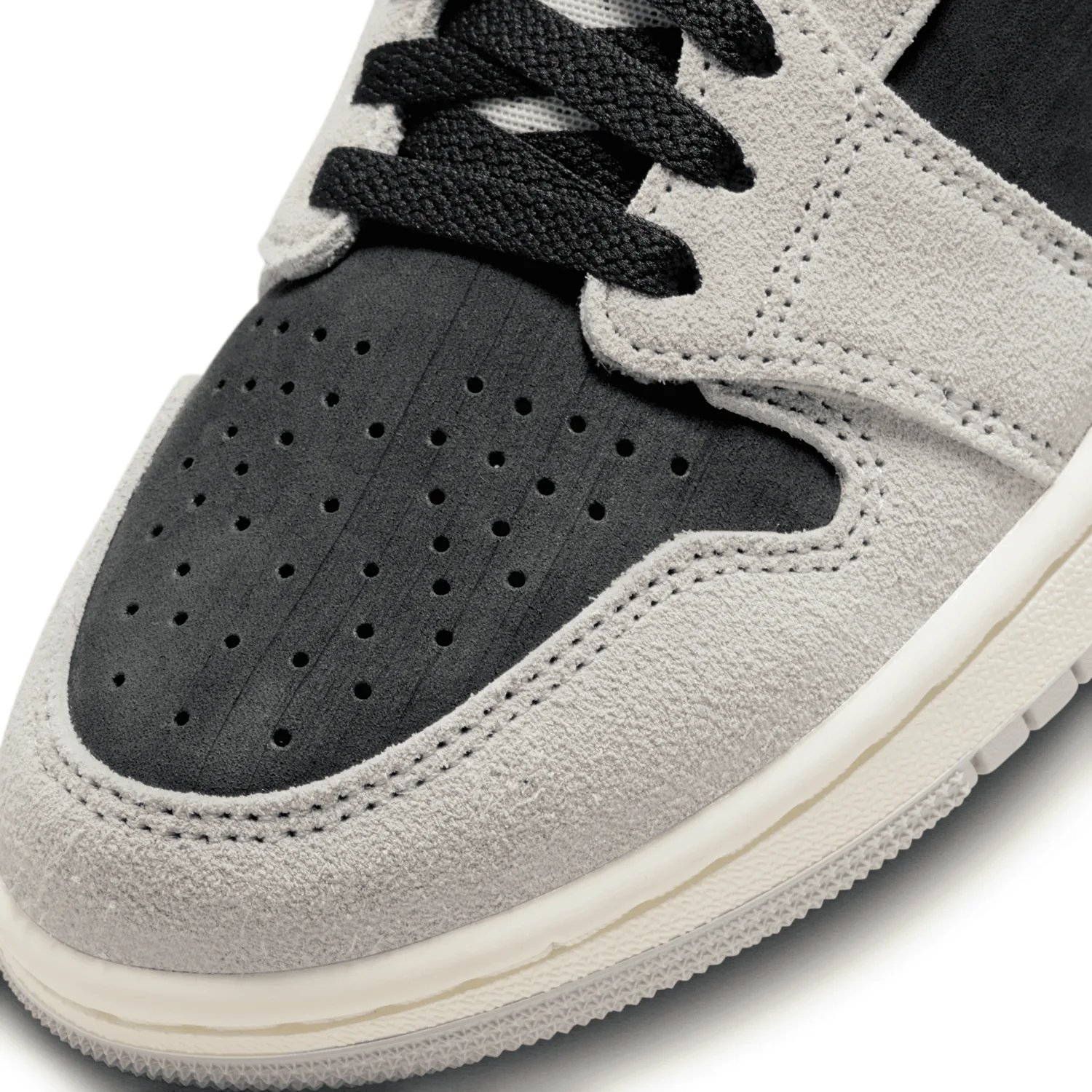 Air Jordan 1 High Zoom CMFT 2 Light Iron Ore Black (W) image 7