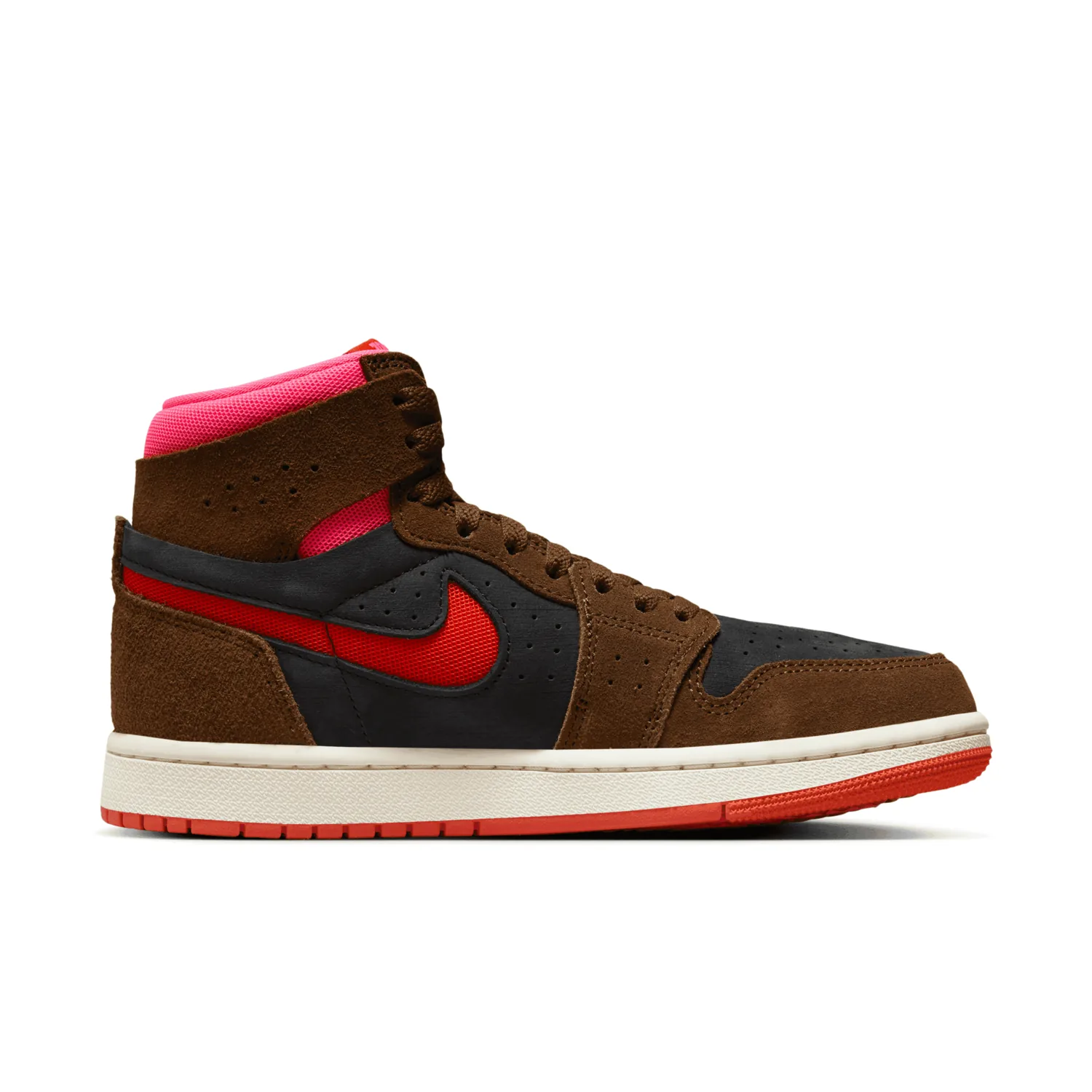 Air Jordan 1 High Zoom Comfort 2 Cacao Wow Picante Red (W) image 3