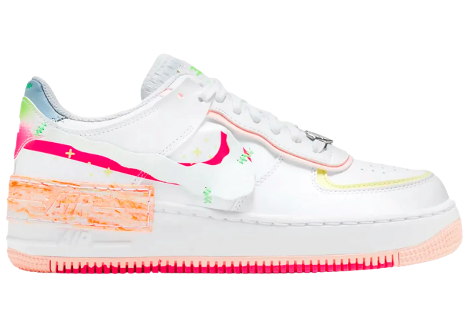 Nike Air Force 1 Low Shadow White Pink Orange (W)