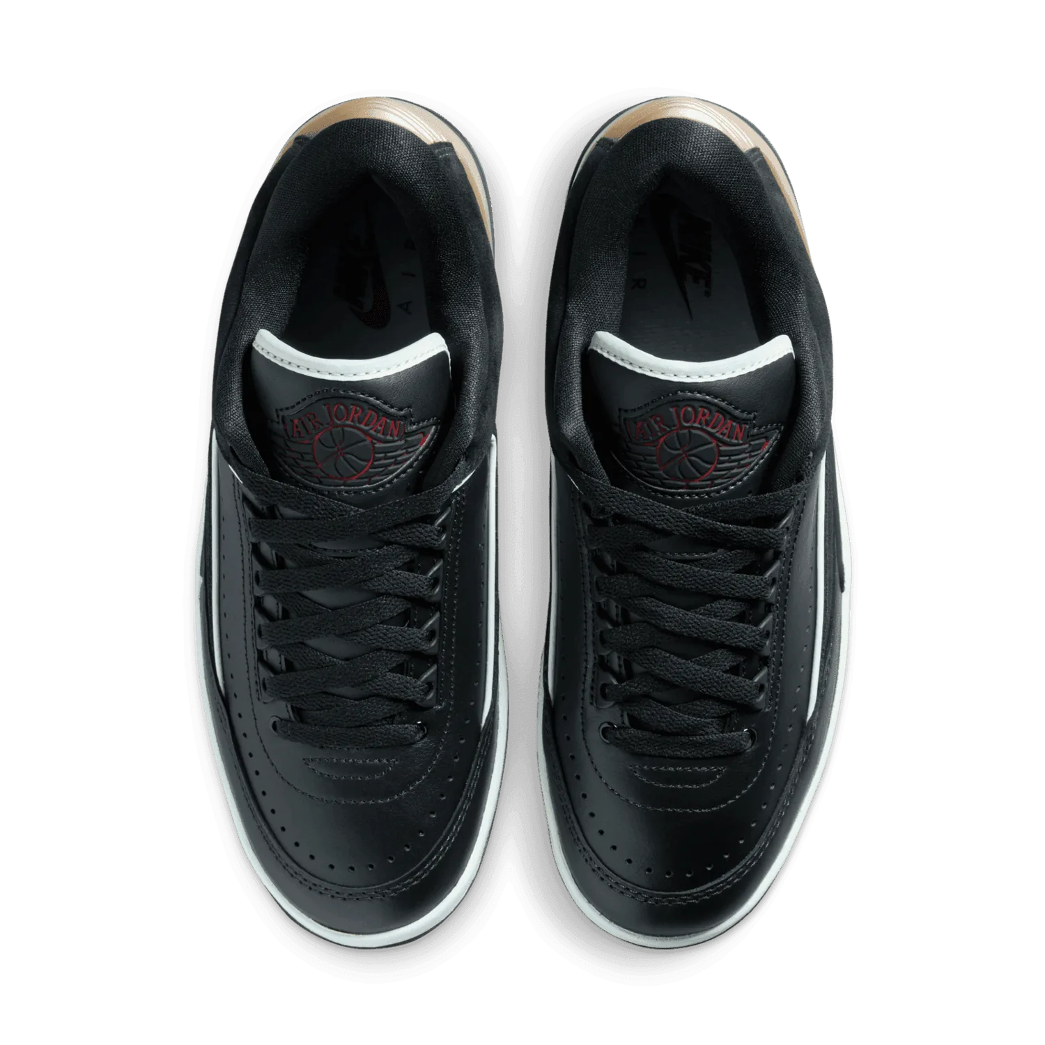 Air Jordan 2 Retro Low Black Varsity Red (W) image 3