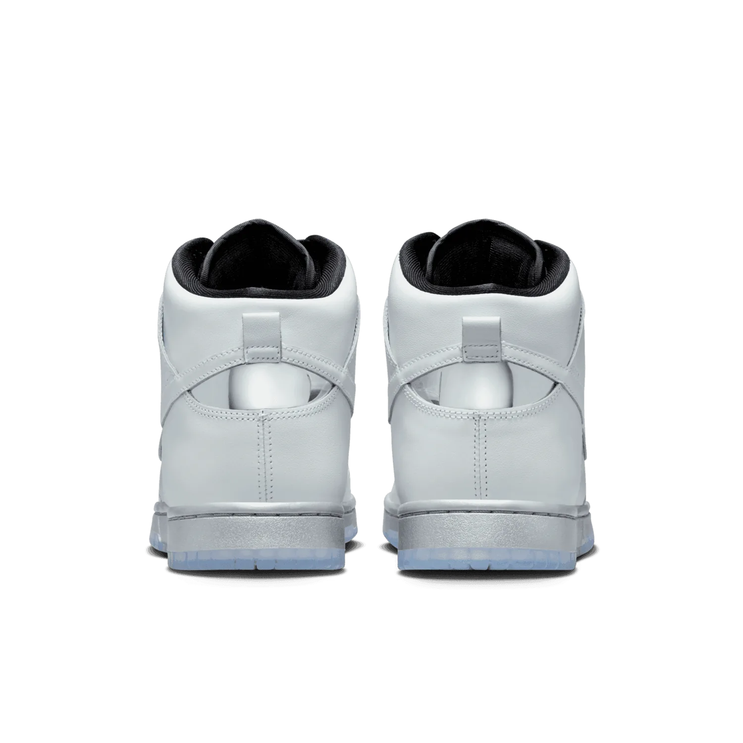 Nike Dunk High SE White Metallic Silver Clear (W) image 5