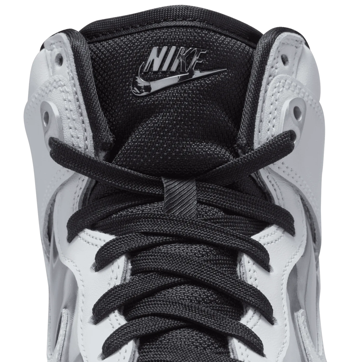 Nike Dunk High SE White Metallic Silver Clear (W) image 8