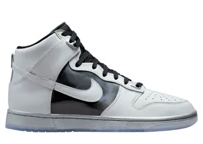 Nike Dunk High SE White Metallic Silver Clear (W)