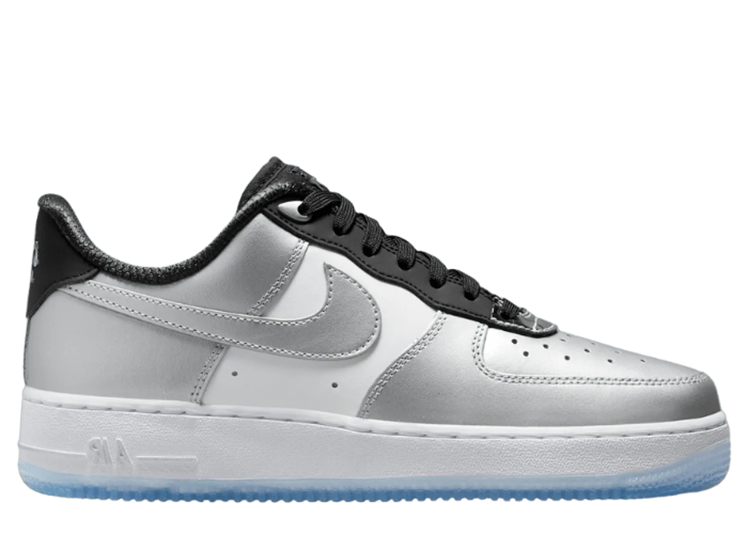 Nike Air Force 1 '07 Low Metallic Silver Black (W)
