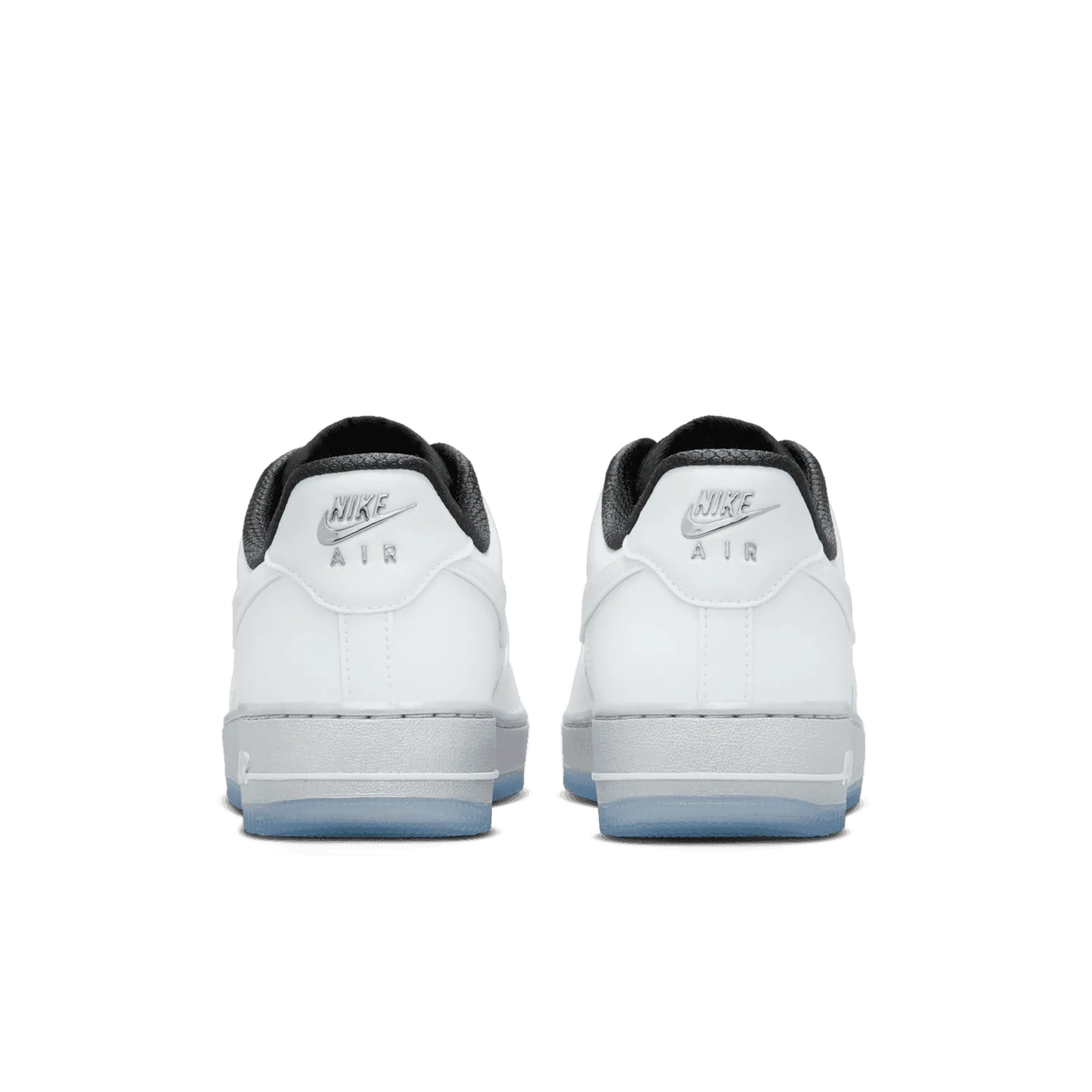 Nike Air Force 1 '07 Low White Metallic Silver Clear (W) image 5