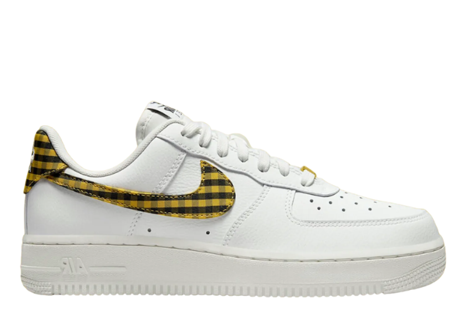 Nike Air Force 1 Low Gingham White Bronzine (W)