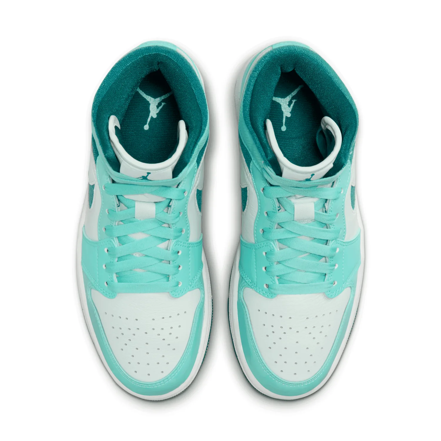 Air Jordan 1 Mid SE Bleached Turquoise Sky J Teal (W) image 4