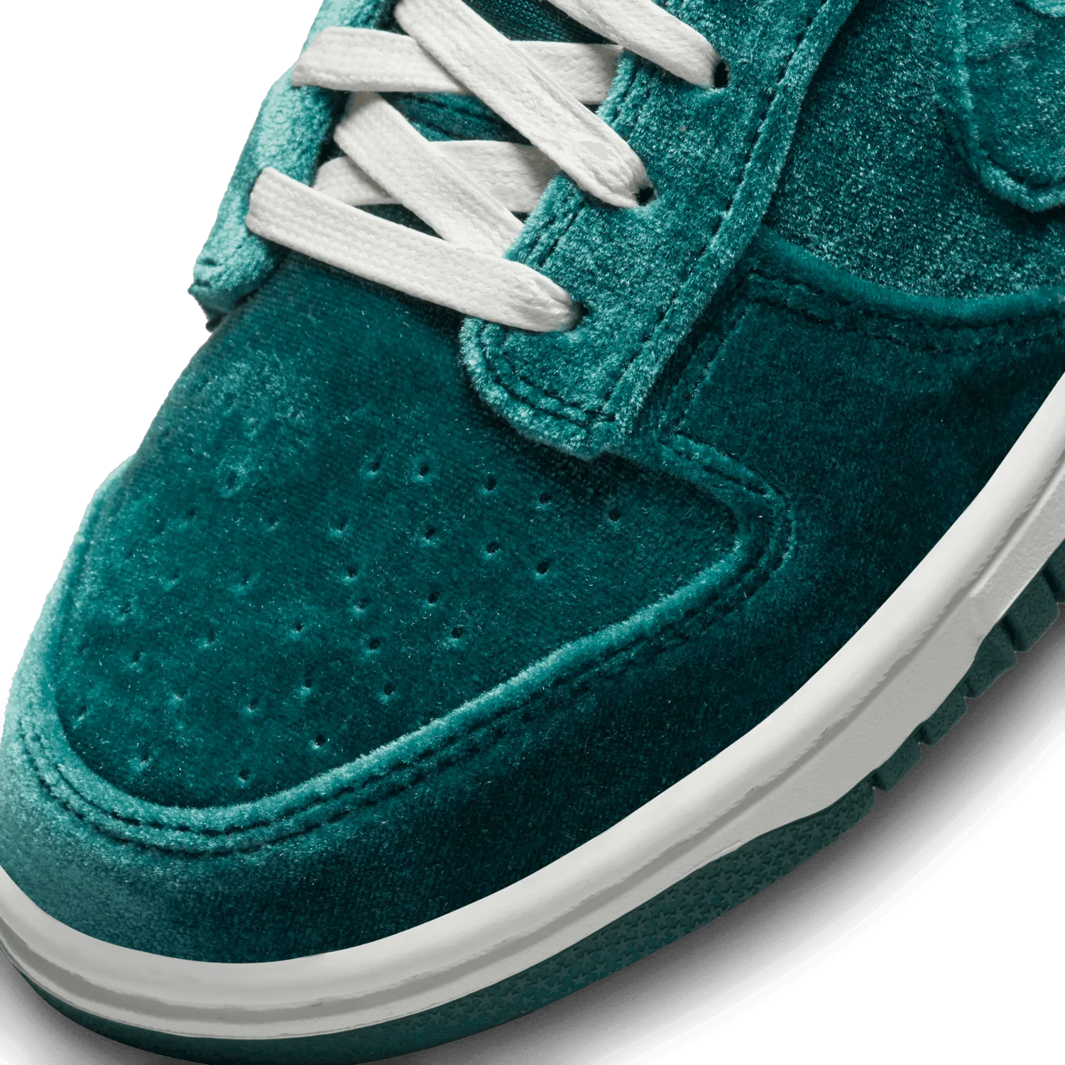 Nike Dunk Low Green Velvet (W) image 6
