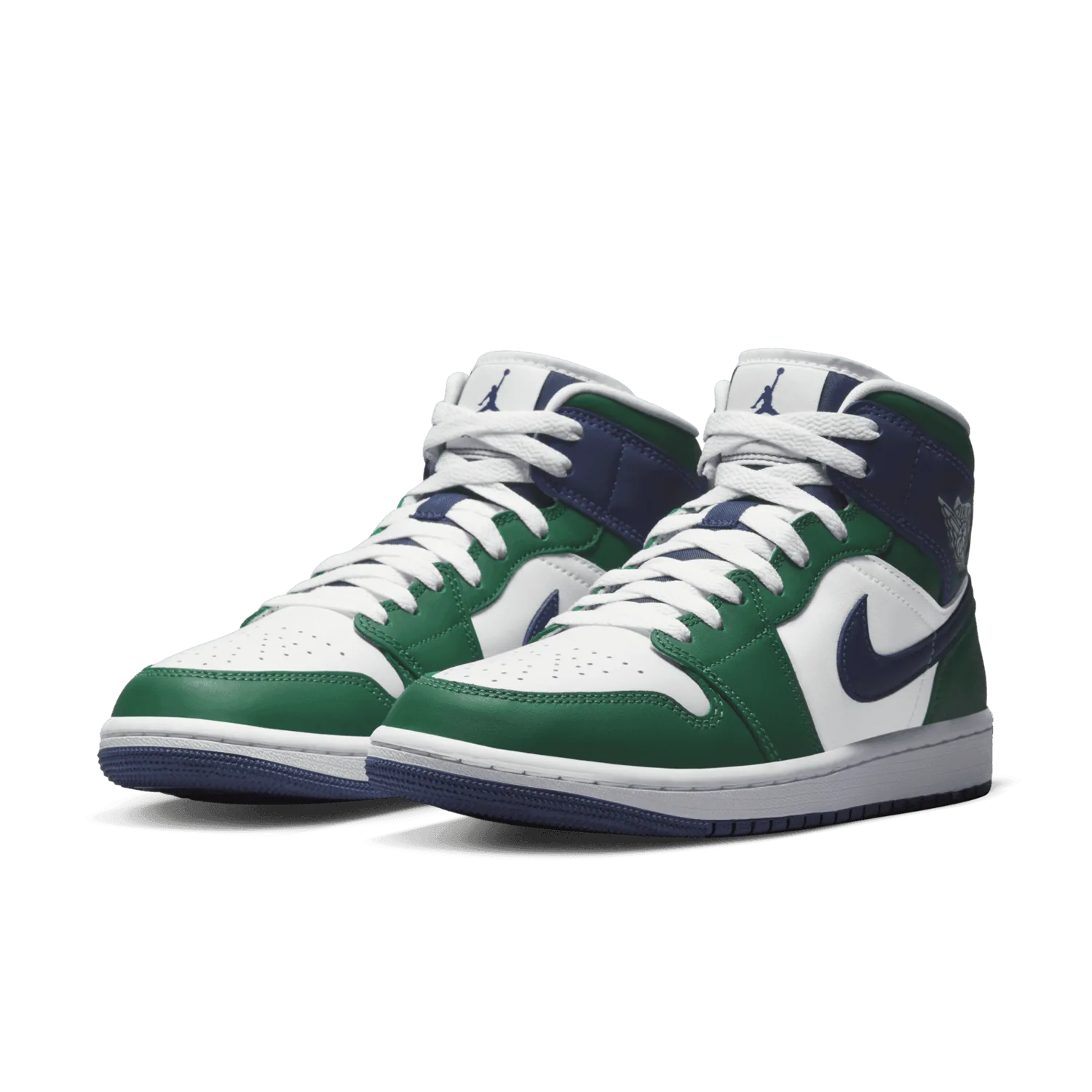 Air Jordan 1 Mid SE Noble Green Midnight Navy (W) image 4