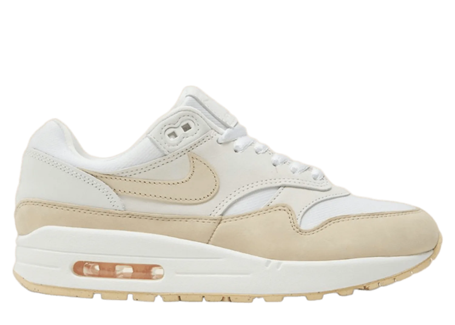 Nike Air Max 1 Premium Summit White Sanddrift (W)