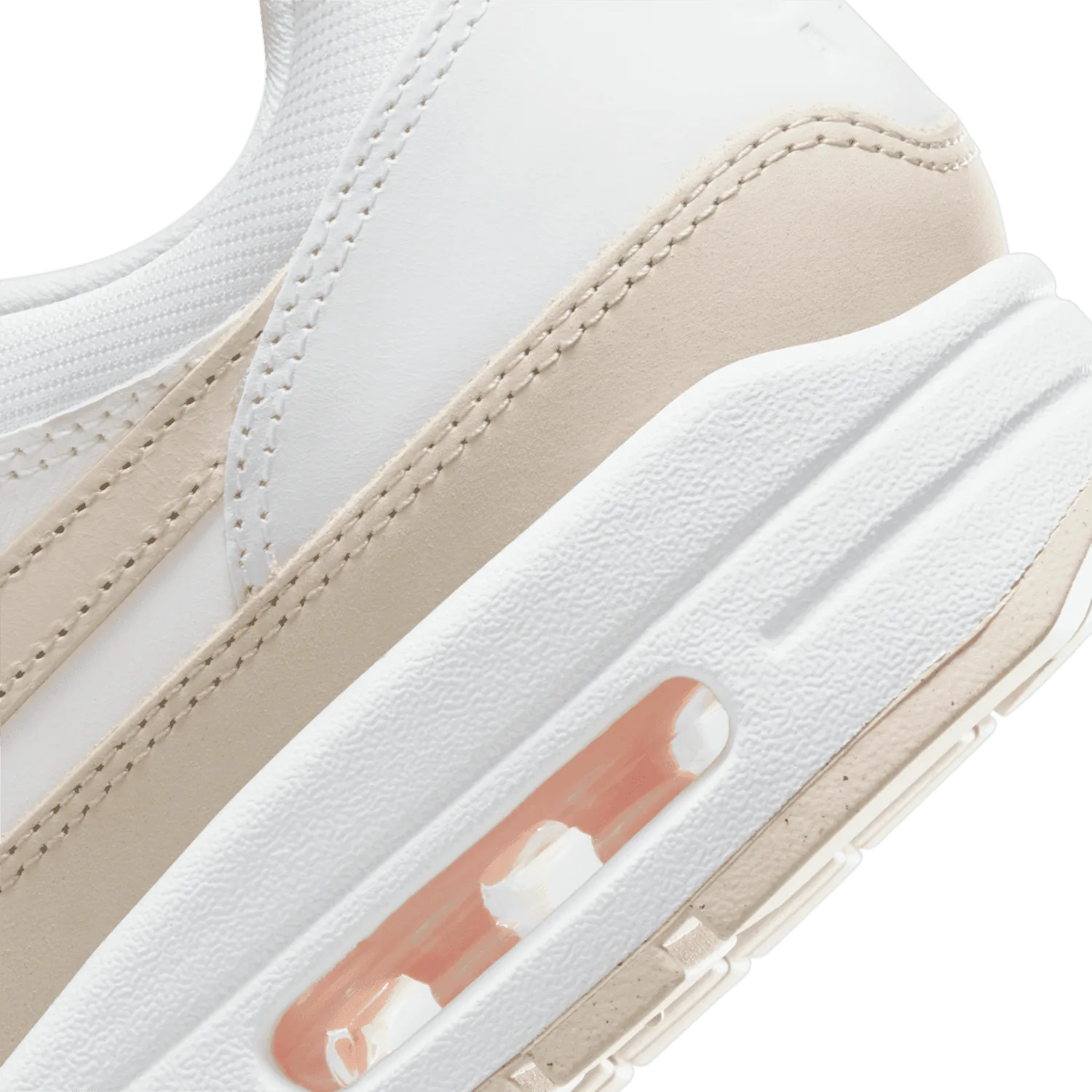 Nike Air Max 1 Premium Summit White Sanddrift (W) image 7