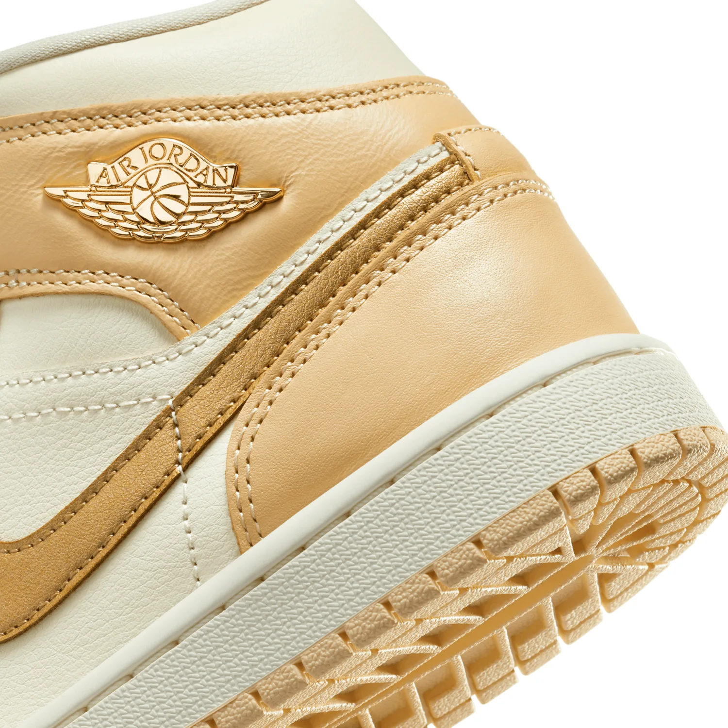 Air Jordan 1 Mid Pale Vanilla Coconut Milk (W) image 3
