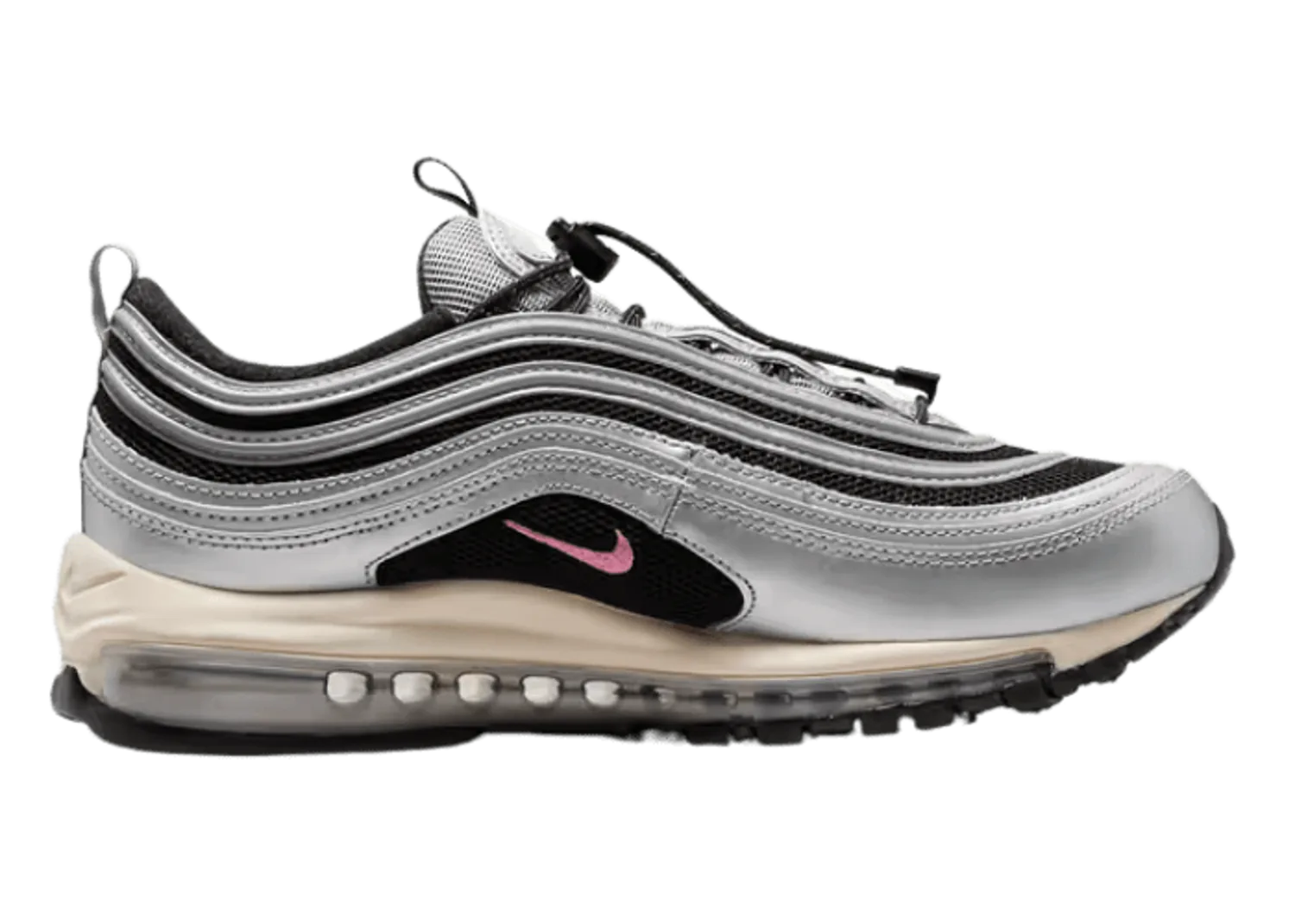 Nike Air Max 97 Silver Black Pink (W)