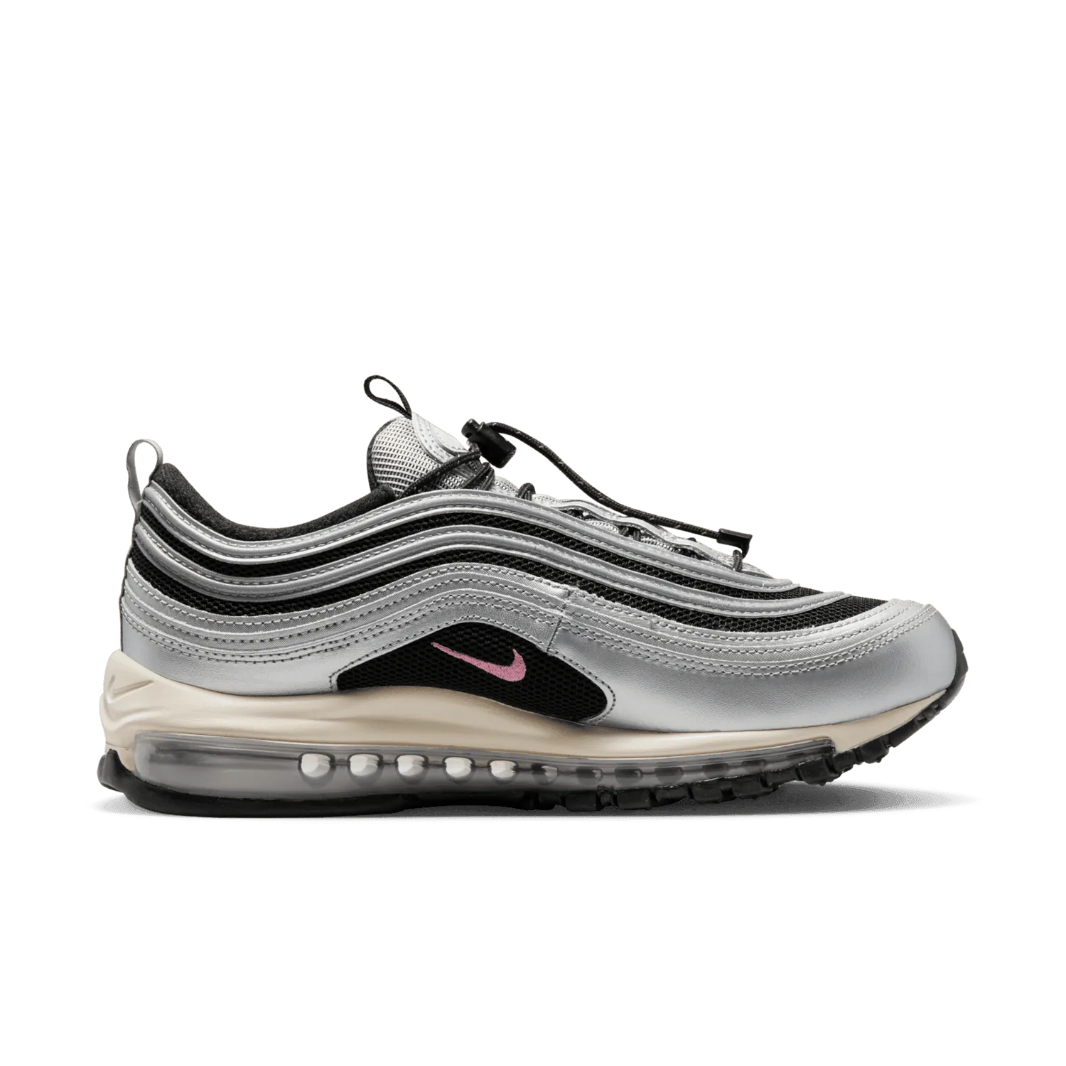 Nike Air Max 97 Silver Black Pink (W) image 7