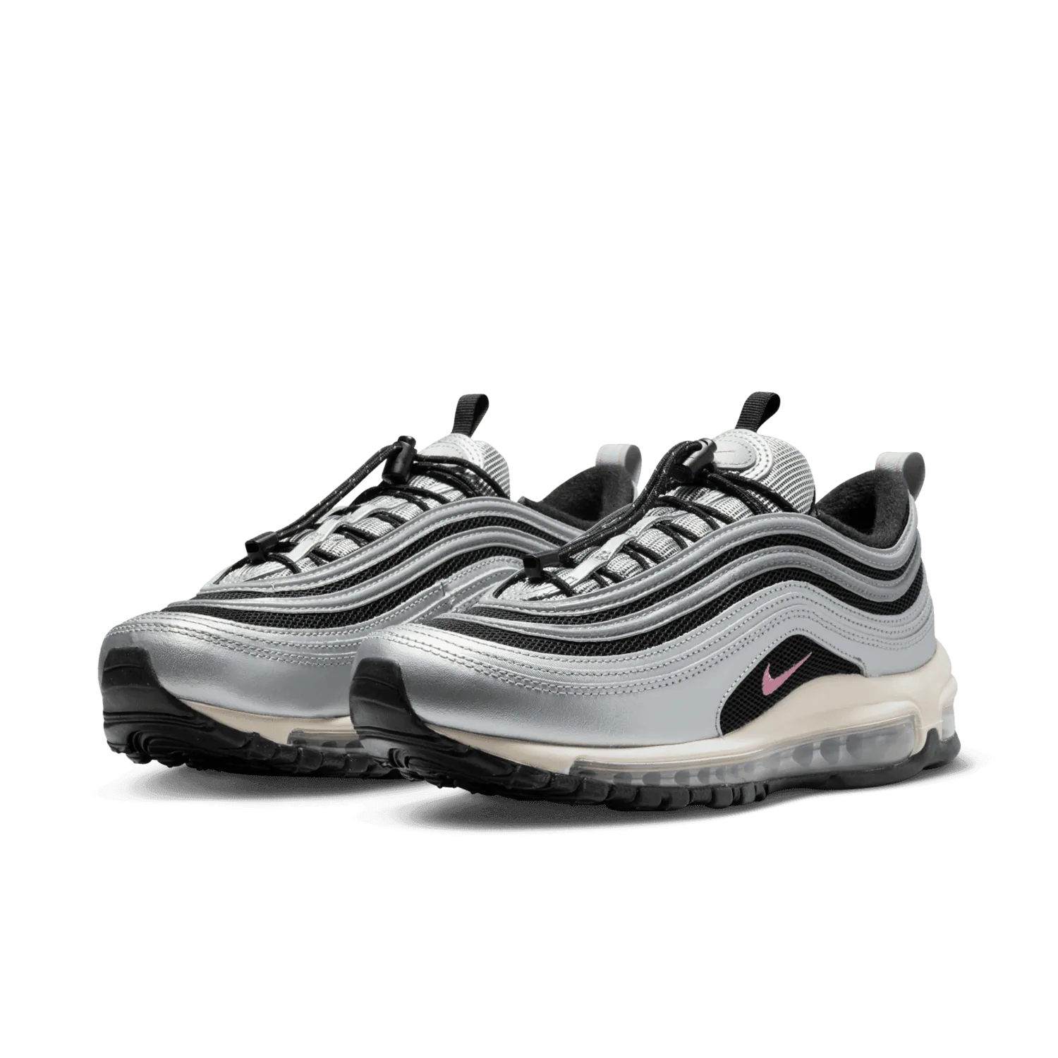 Nike Air Max 97 Silver Black Pink (W) image 9