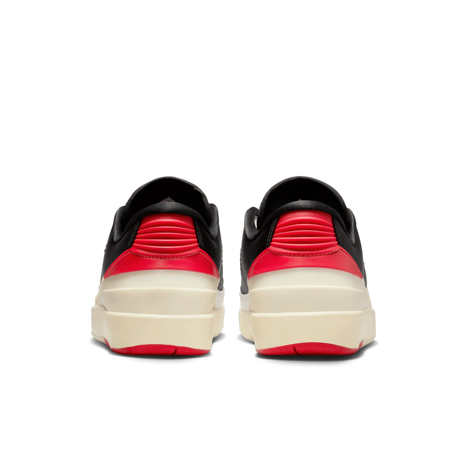 Air Jordan 2 Low Retro White University Red Black (W) image 4