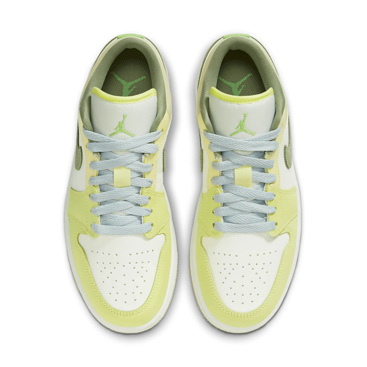 Air Jordan 1 Low Pale Citron Light Olive (W) image 3