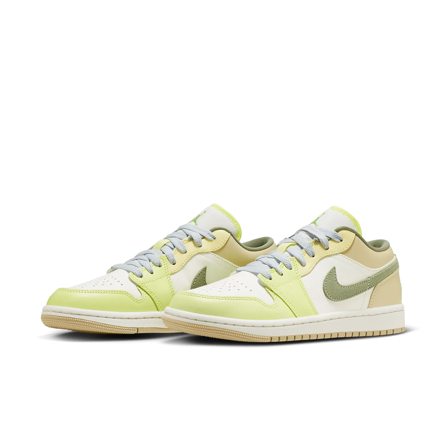 Air Jordan 1 Low Pale Citron Light Olive (W) image 4