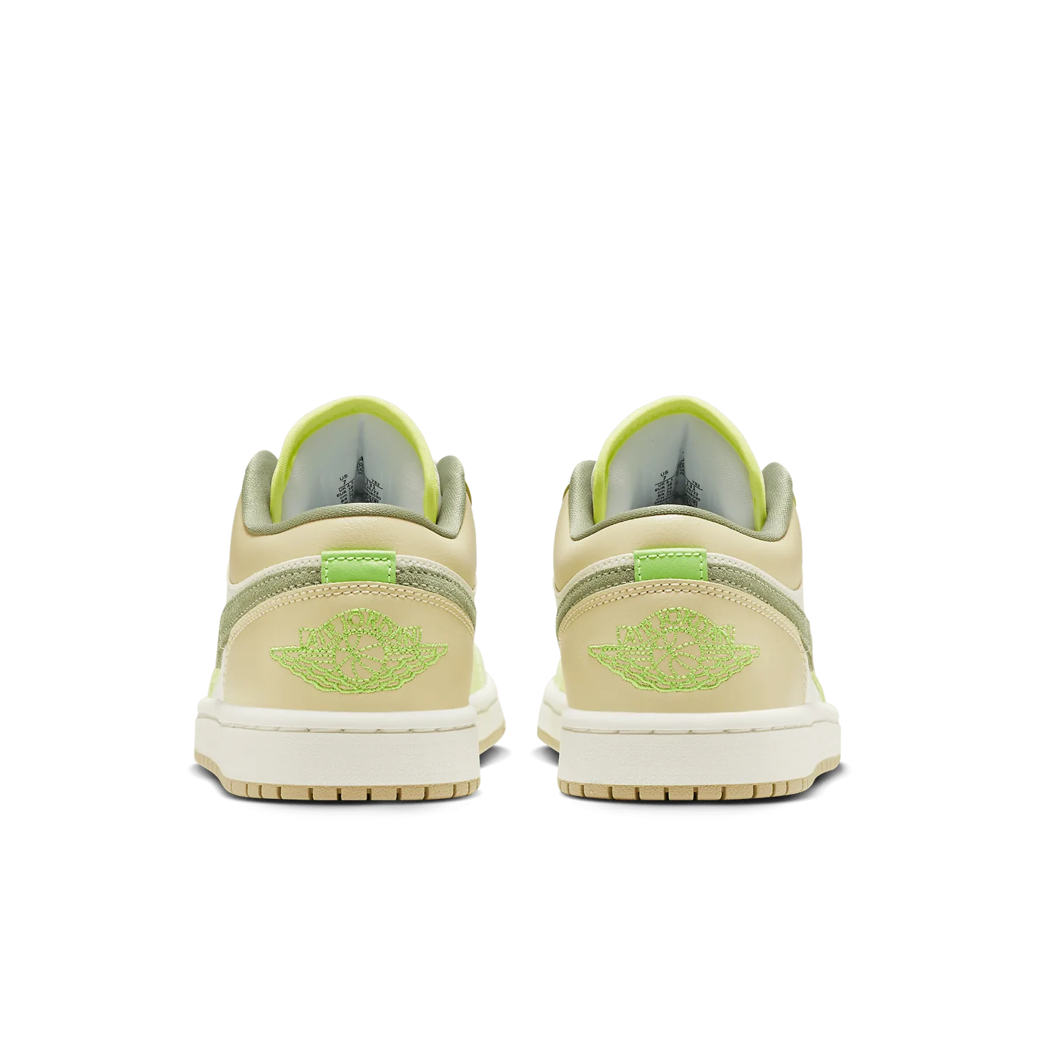 Air Jordan 1 Low Pale Citron Light Olive (W) image 5
