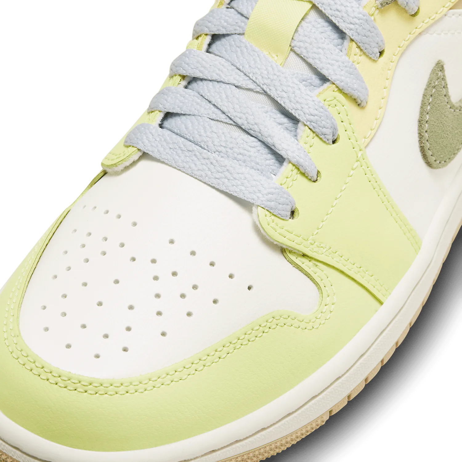 Air Jordan 1 Low Pale Citron Light Olive (W) image 6