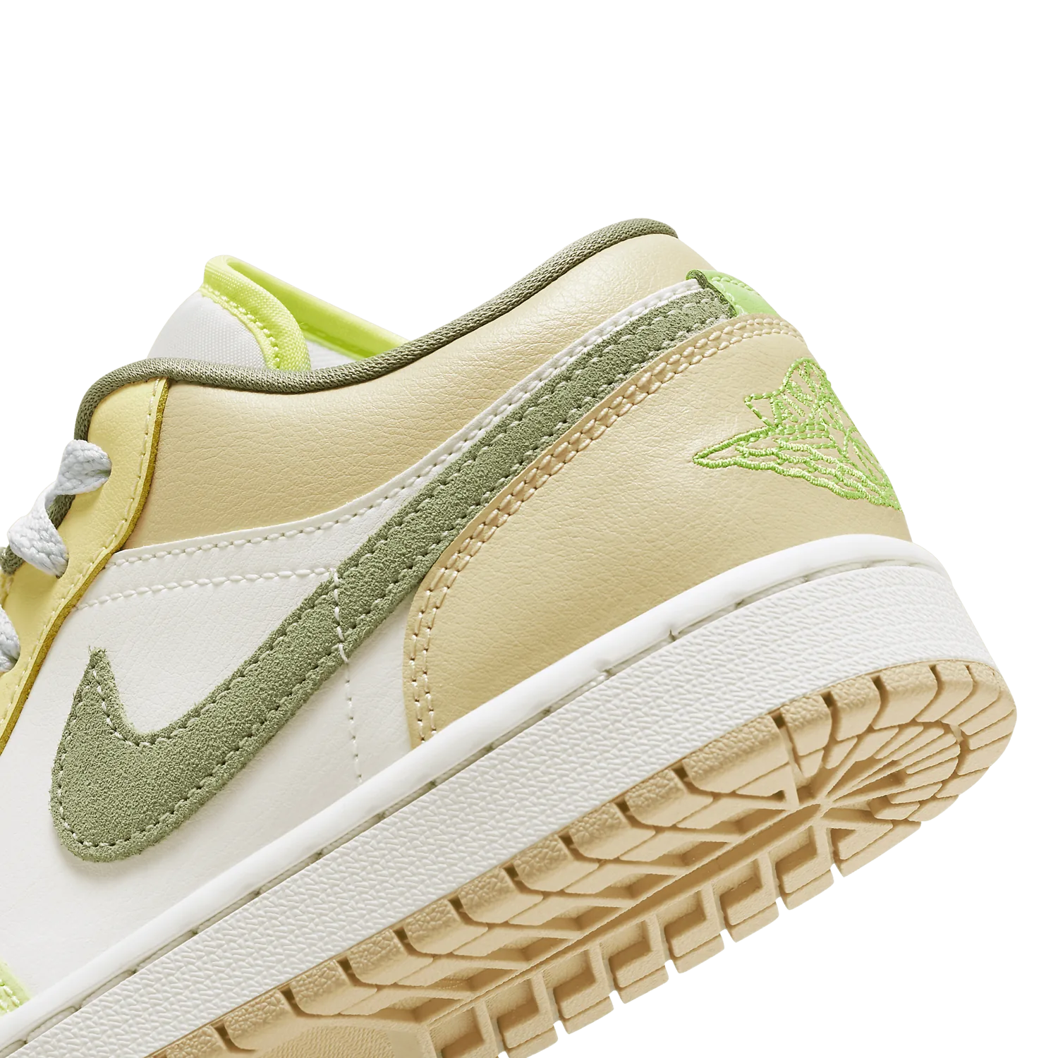 Air Jordan 1 Low Pale Citron Light Olive (W) image 7