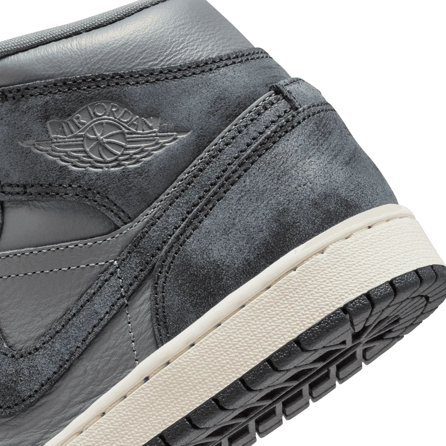 Air Jordan 1 Mid Distressed Smoke Grey (W) image 7