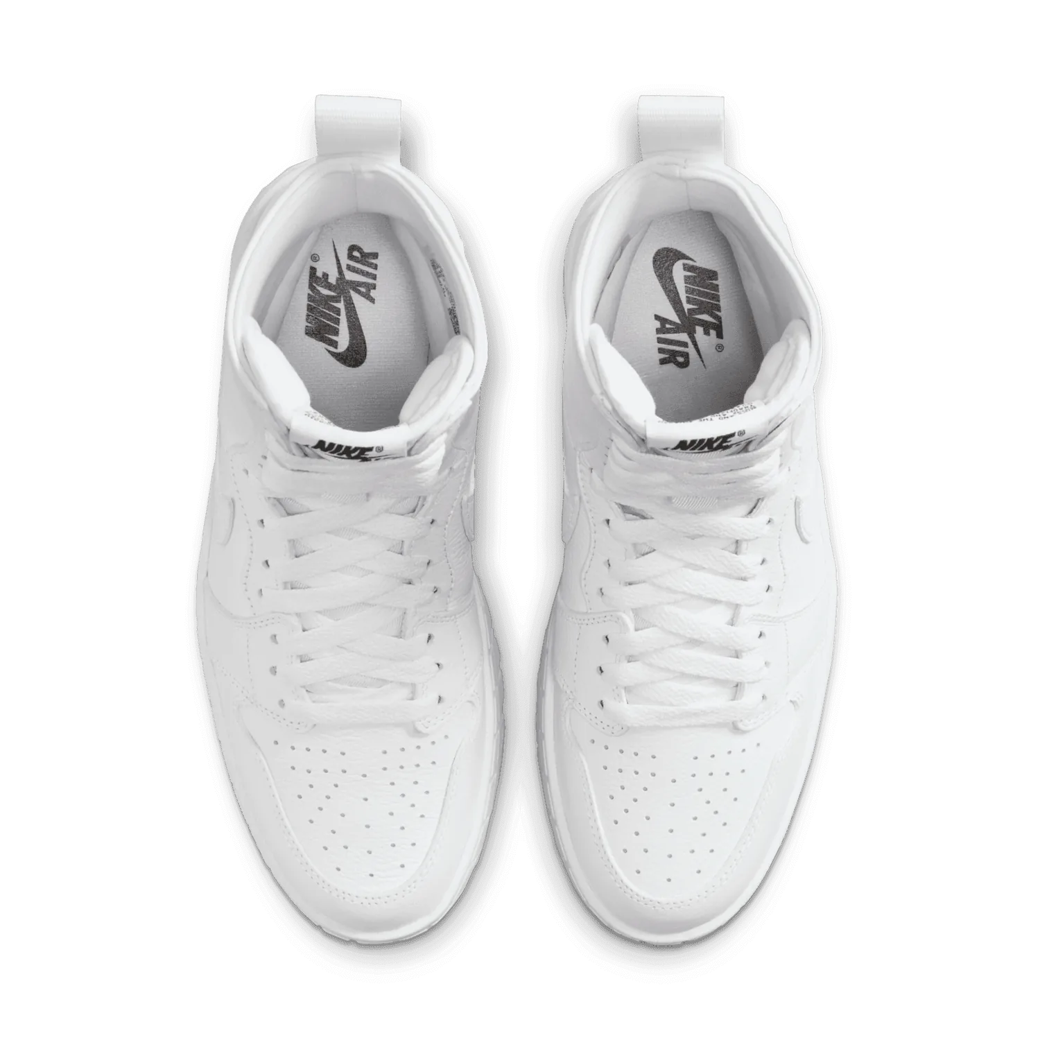 Air Jordan 1 Brooklyn Triple White (W) image 2
