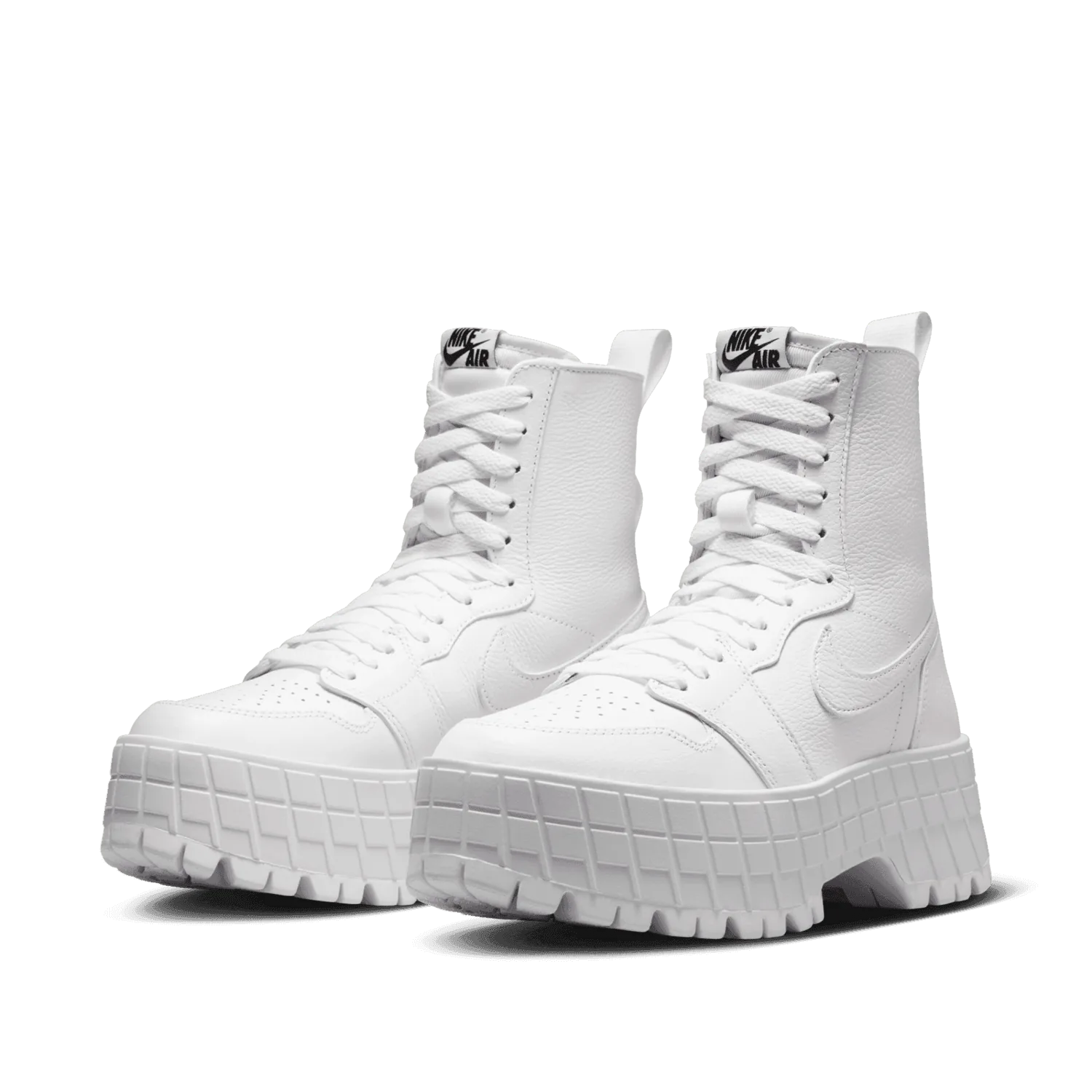 Air Jordan 1 Brooklyn Triple White (W) image 3