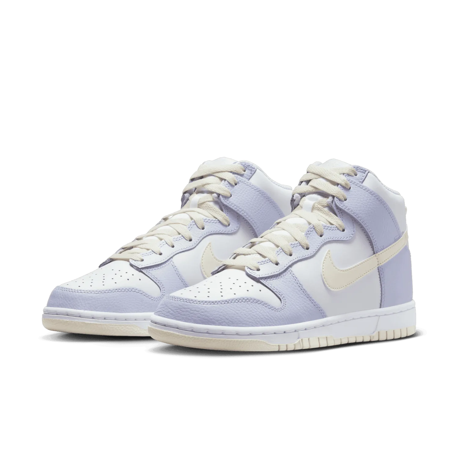 Nike Dunk High White Coconut Milk Oxygen Purple (W) image 4