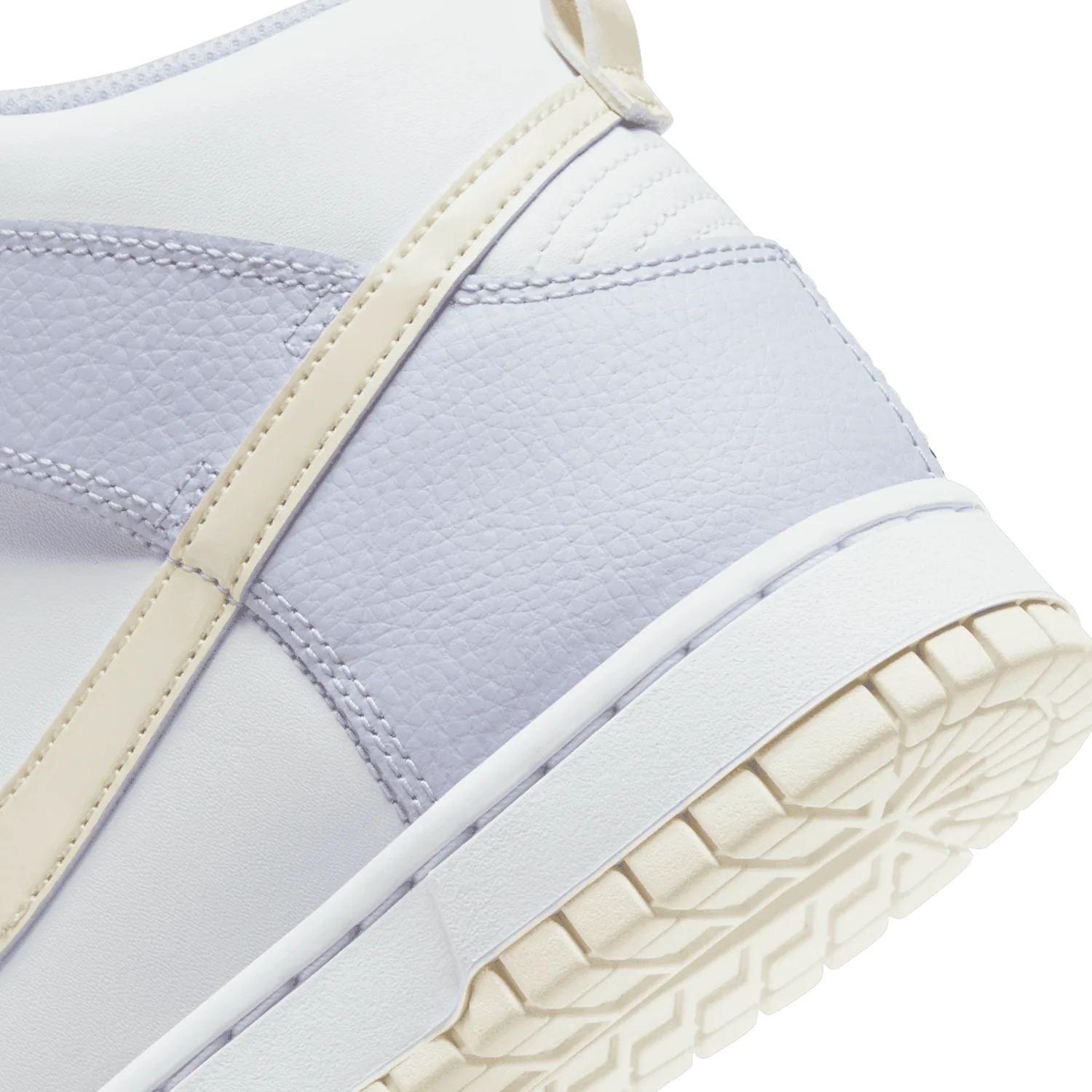 Nike Dunk High White Coconut Milk Oxygen Purple (W) image 7