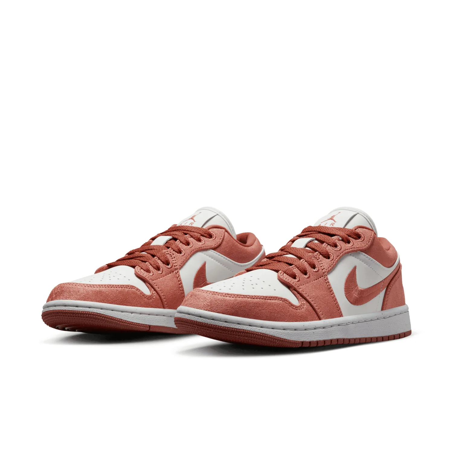 Air Jordan 1 Low SE Canvas Sky J Orange (W) image 5