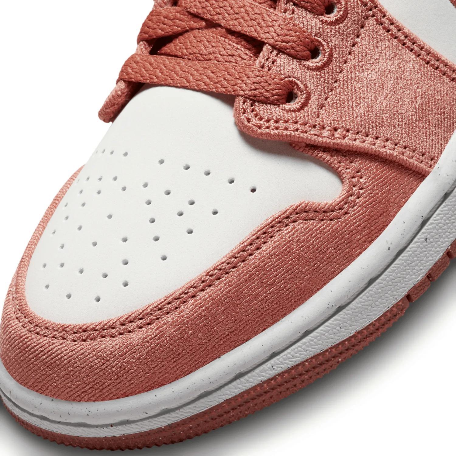 Air Jordan 1 Low SE Canvas Sky J Orange (W) image 7