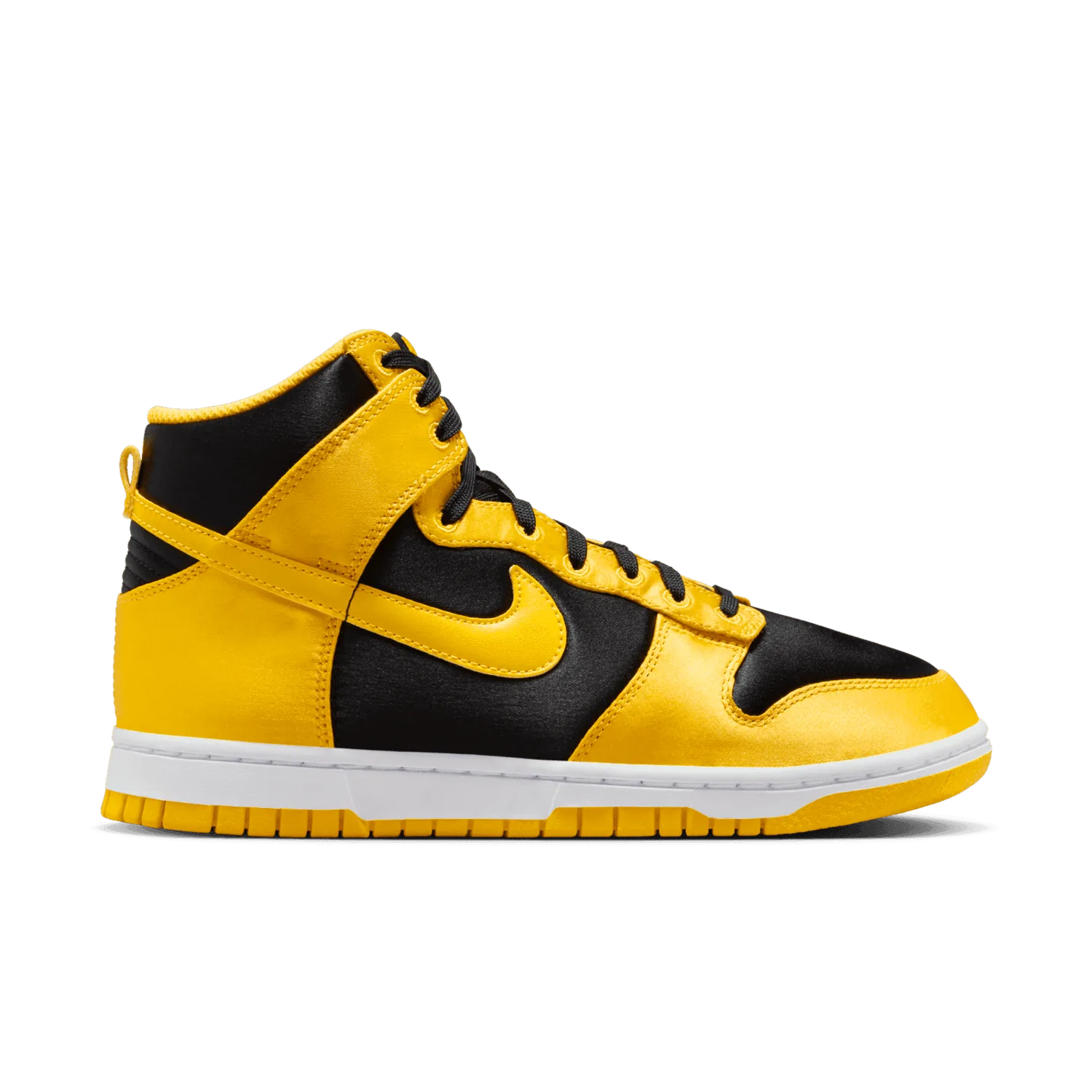 Nike Dunk High Satin Black Varsity Maize (W) image 4