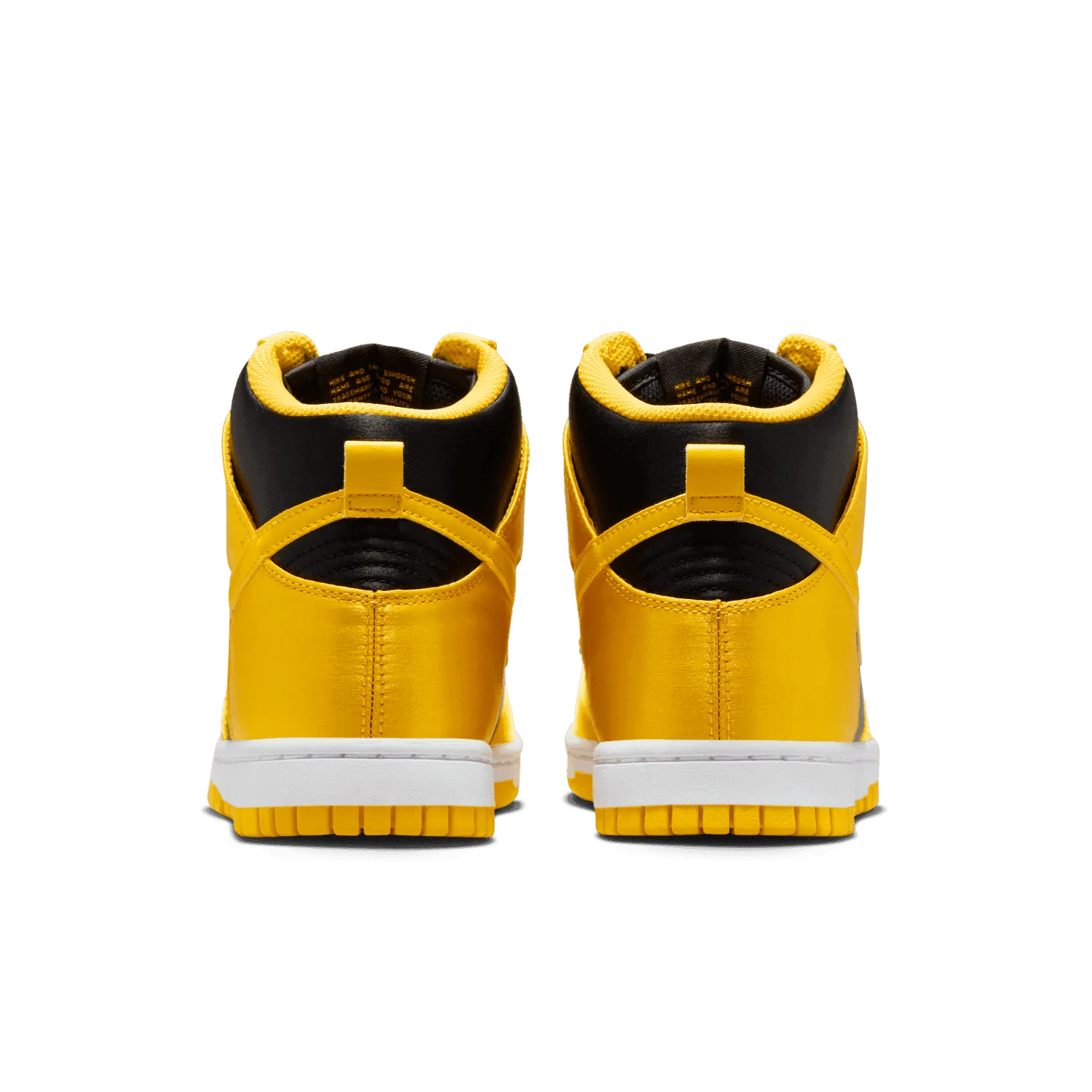 Nike Dunk High Satin Black Varsity Maize (W) image 7