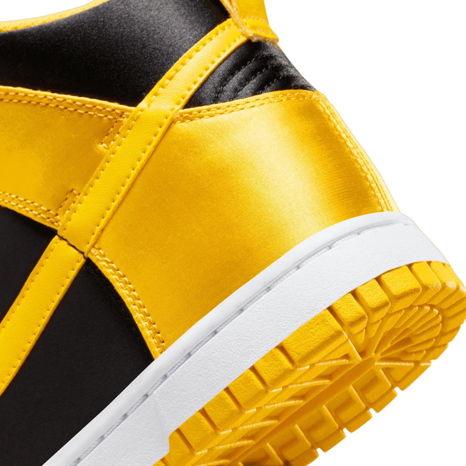Nike Dunk High Satin Black Varsity Maize (W) image 9