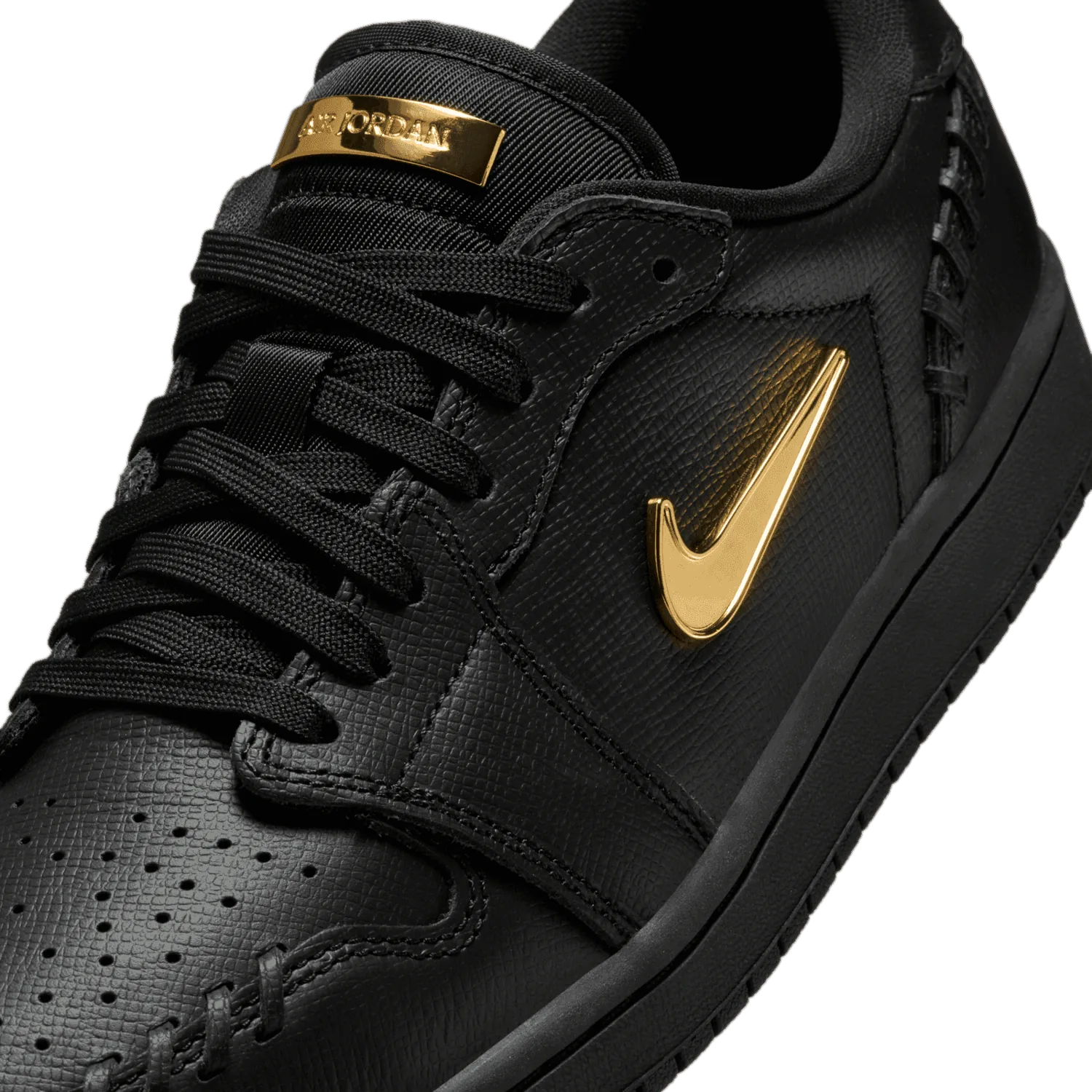 Air Jordan 1 MM Low Black Metallic Gold (W) image 5