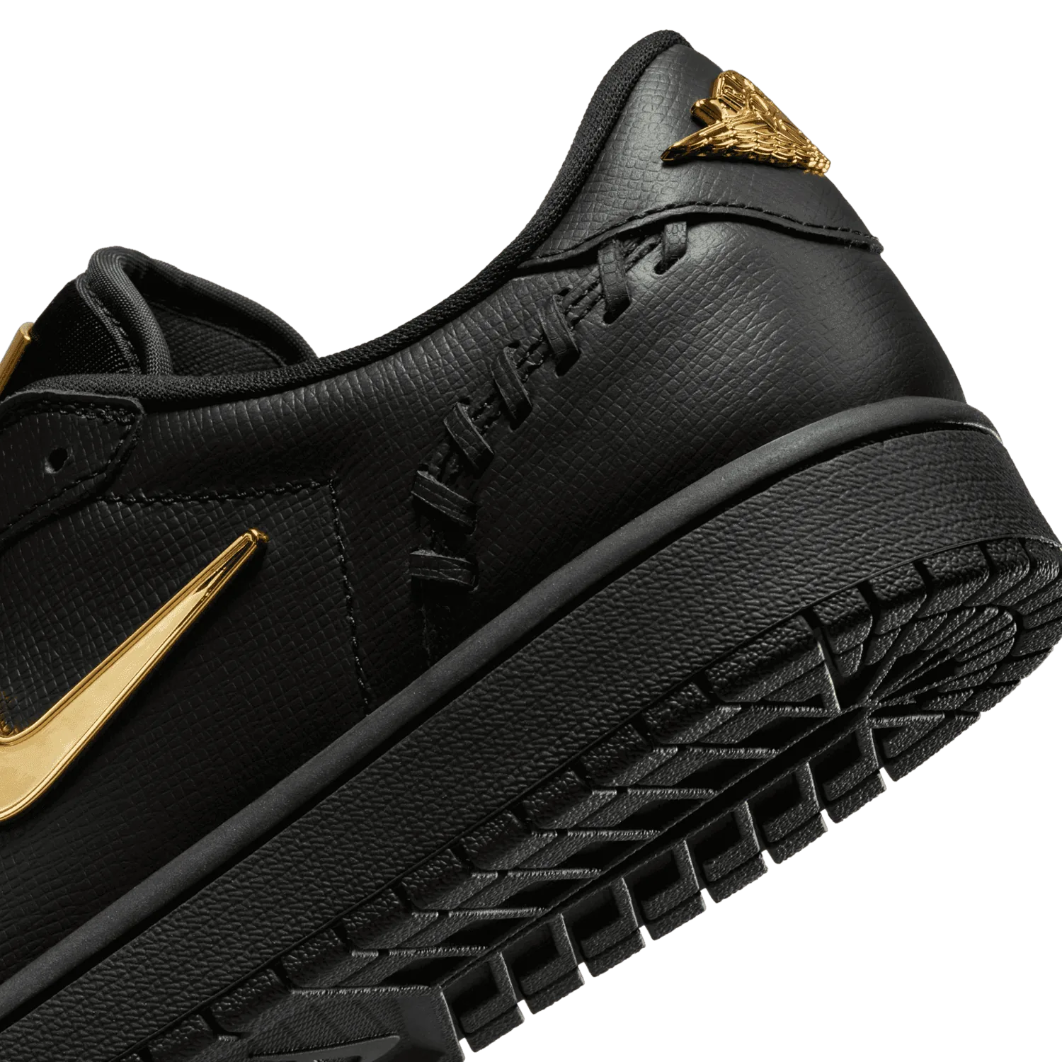 Air Jordan 1 MM Low Black Metallic Gold (W) image 6