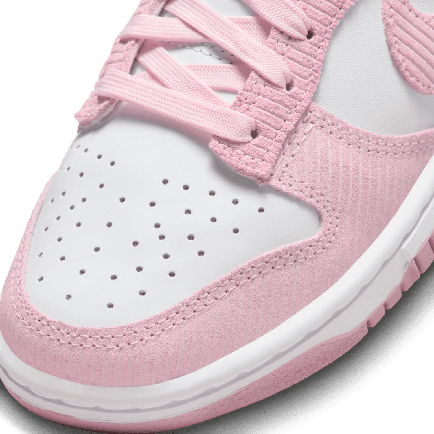 Nike Dunk Low Pink Corduroy (W) image 6