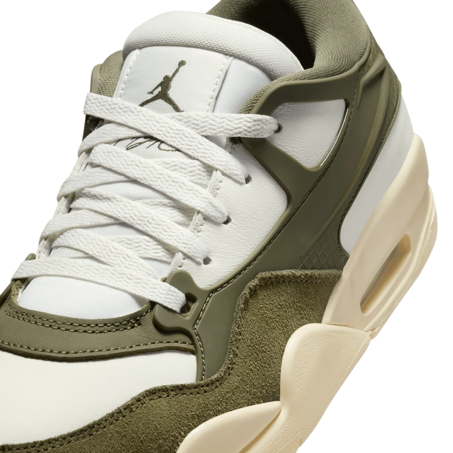 Air Jordan 4 RM Sail Medium Olive (W) image 8