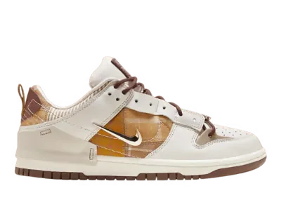 Nike Dunk Low Disrupt 2 Brown Plaid (W)