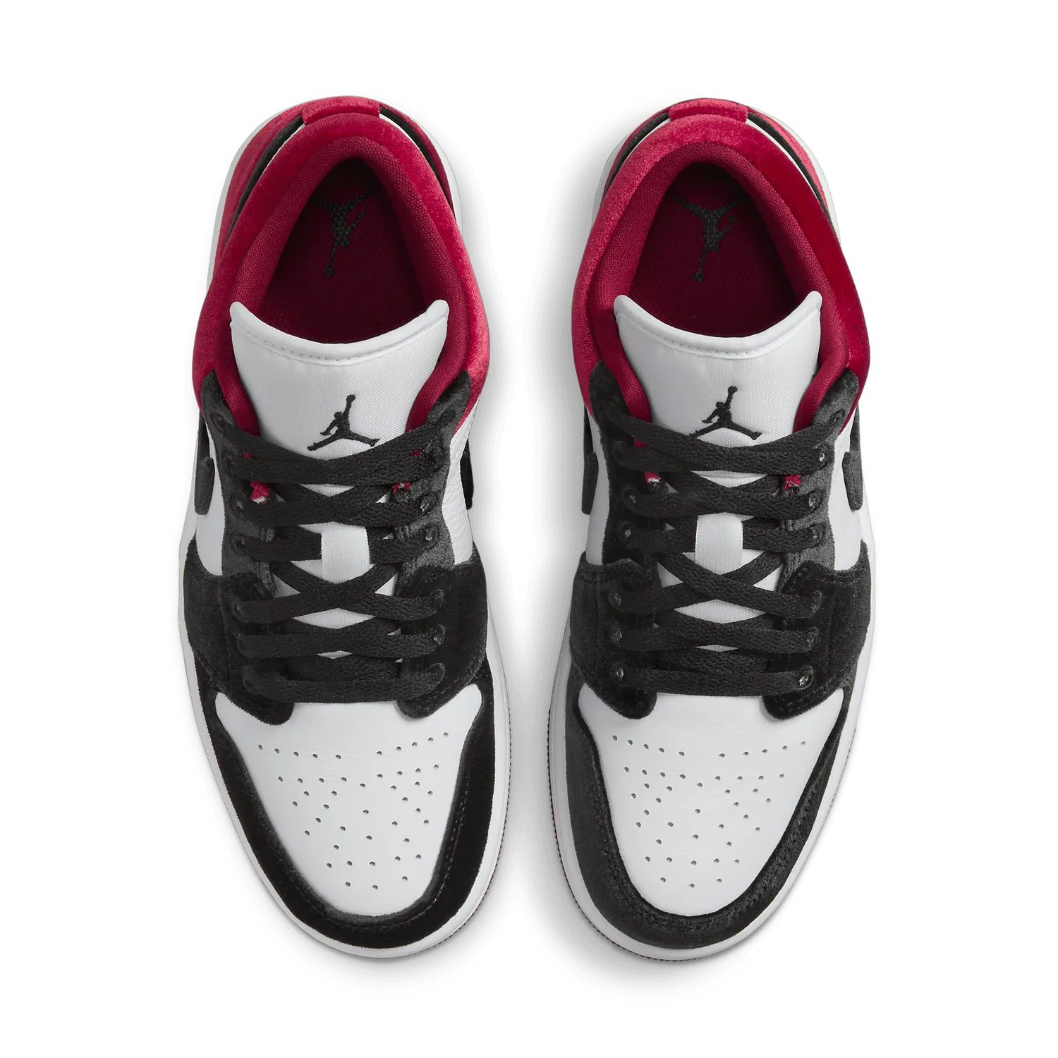Air Jordan 1 Low Velvet Black Toe (W) image 2